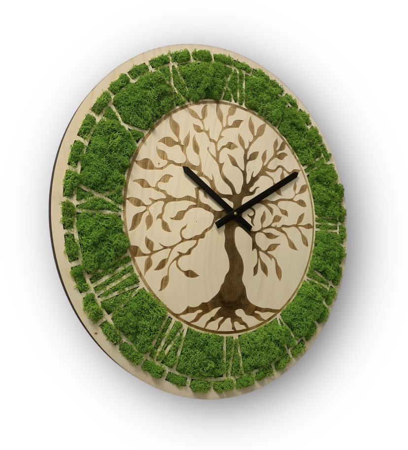 Machové hodiny STROM