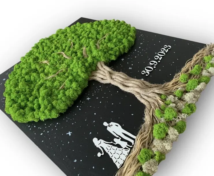 Machový strom života SVADBA