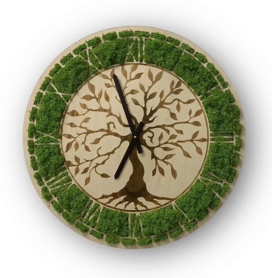 Machové hodiny STROM