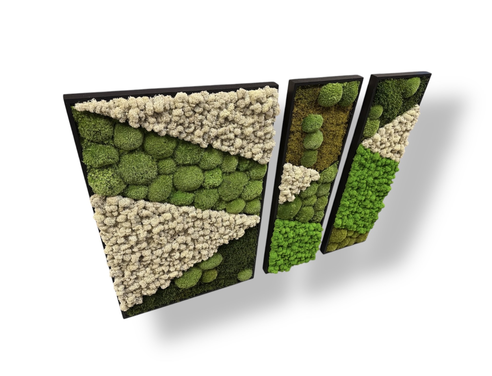 Machový 3-obraz MOZAIKA II 