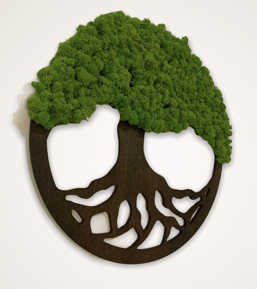 Machový strom života Palisander