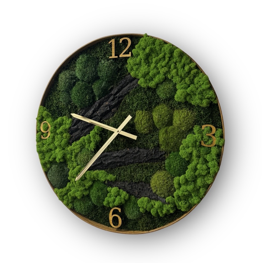 Machové hodiny GARDEN