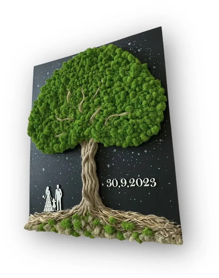 Machový strom života SVADBA