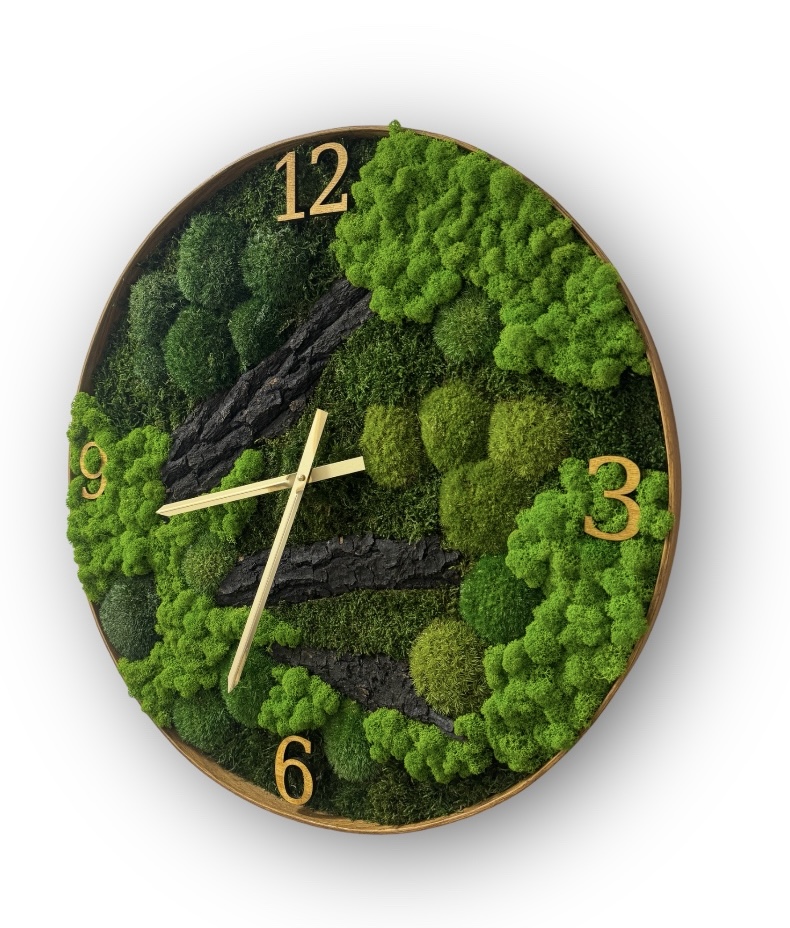 Machové hodiny GARDEN