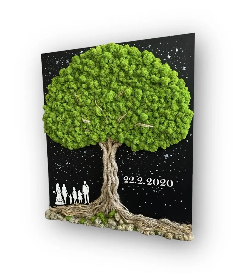 Machový strom života SVADBA